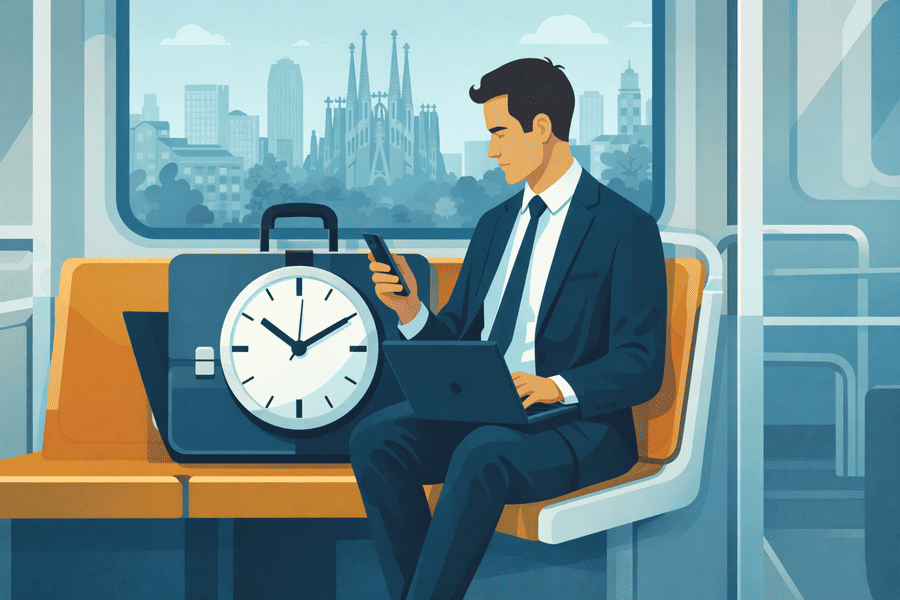 Tiempo de desplazamiento al trabajo